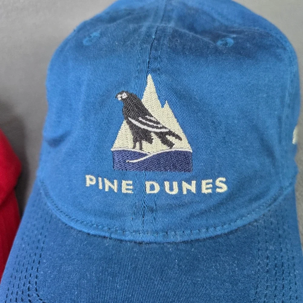 Lot of 3 TPC US Open Golf Hats PGA Multicolor Adjustable OSFA Pine Dunes NEW